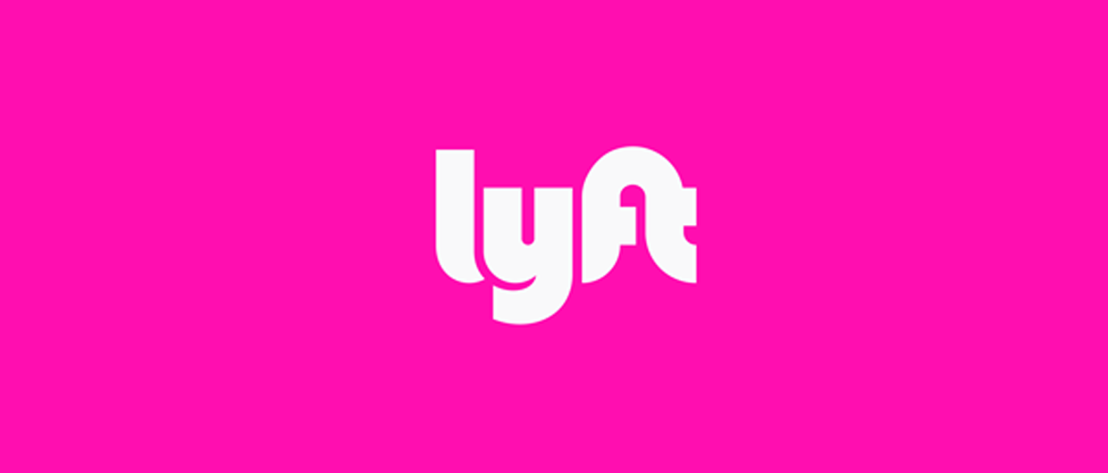 Lyft rideshare app logo