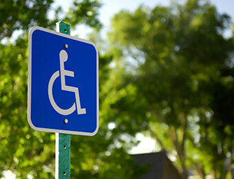 handicap parking sign